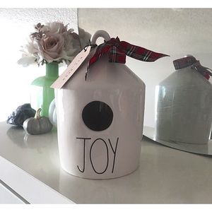 Rae Dunn JOY Birdhouse